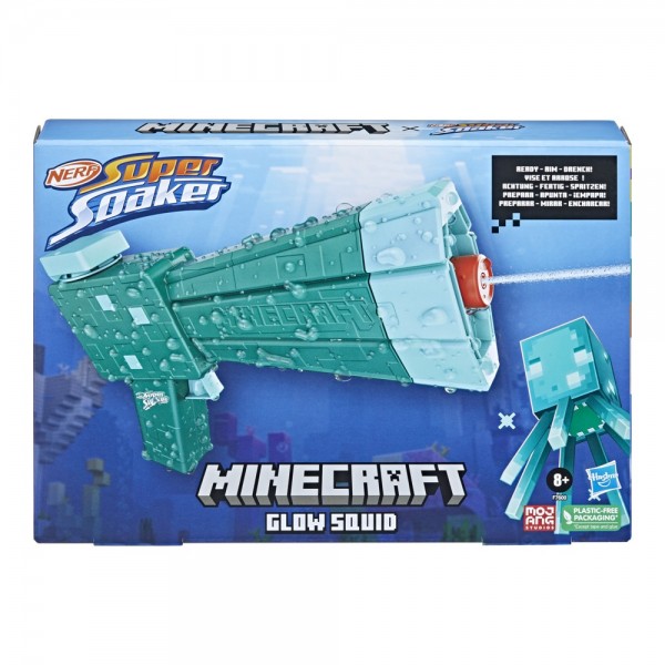 SUPER SOAKER MINECRAFT GLOW SQUID