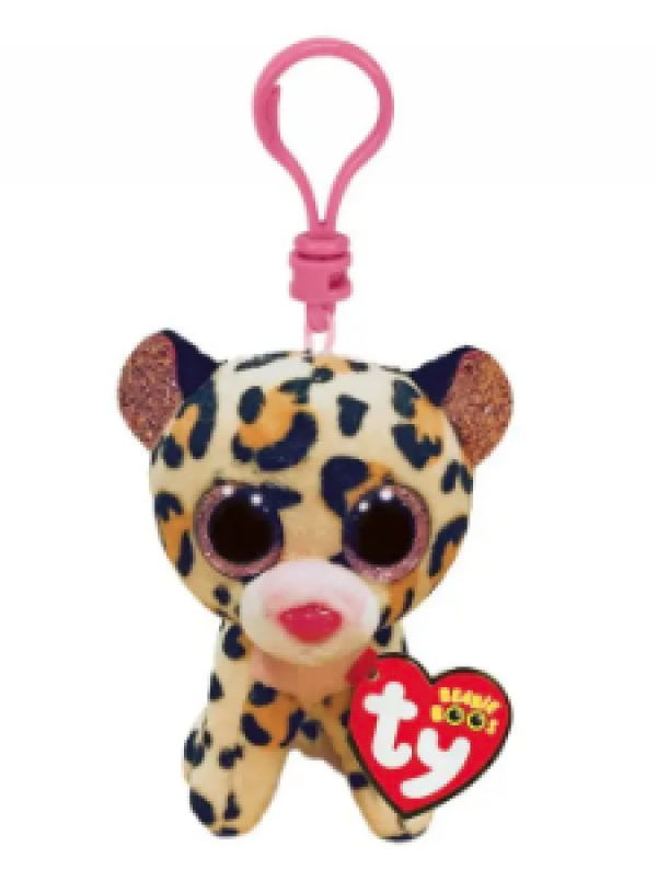 ΧΝΟΥΔΩΤΟ ΚΛΙΠ ΛΕΟΠΑΡΔΑΛΗ ΚΑΦΕ-ΡΟΖ 8,5εκ.