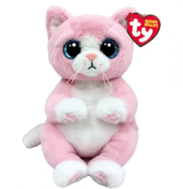 ΧΝΟΥΔΩΤΟ BEANIE BELLIES ΓΑΤΑ ΡΟΖ 15ΕΚ. 