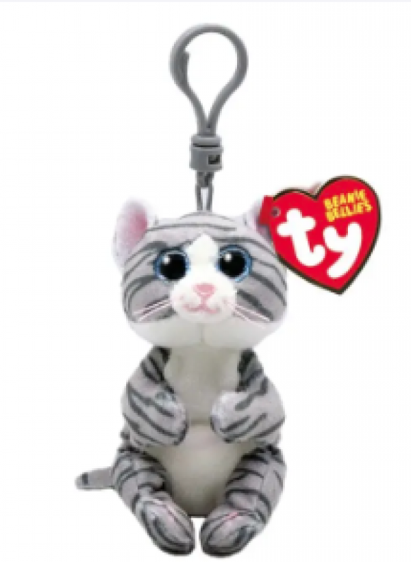 ΧΝΟΥΔΩΤΟ BEANIE BELLIES ΚΛΙΠ ΓΑΤΑ ΓΚΡΙ 8,5ΕΚ.