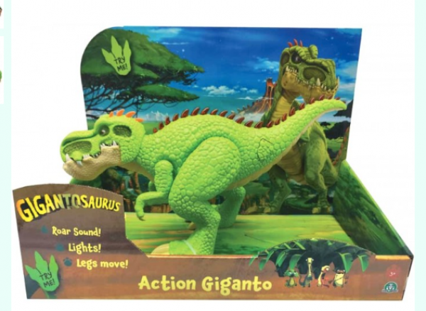 GIGANTOSAURUS GIGANTO ΜΕ ΛΕΙΤΟΥΡΓΙΕΣ 36ΕΚ. 