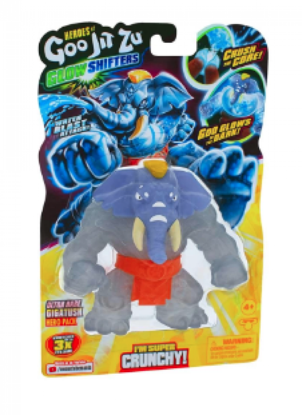 GOO JIT ZU GLOW SHIFTERS HERO PACK (6 ΣΧΕΔΙΑ)