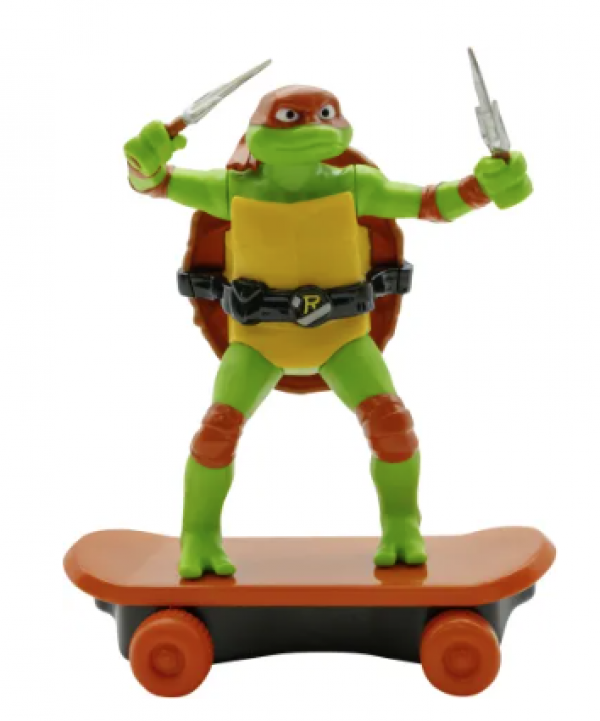 TMNT MOVIE SKATE ΜΕ ΦΙΓΟΥΡΑ ΚΑΙ ΛΕΙΤΟΥΡΓΙΕΣ (4 ΣΧΕΔΙΑ) 