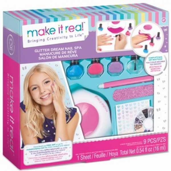 MAKE IT REAL GLITTER DREAM NAIL SPA