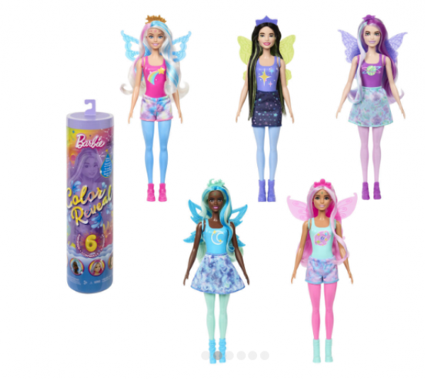 BARBIE COLOR REVEAL-ΝΕΡΑΙΔΕΣ (5σχεδια)