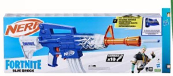 NERF FORTNITE BLUE SHOCK  