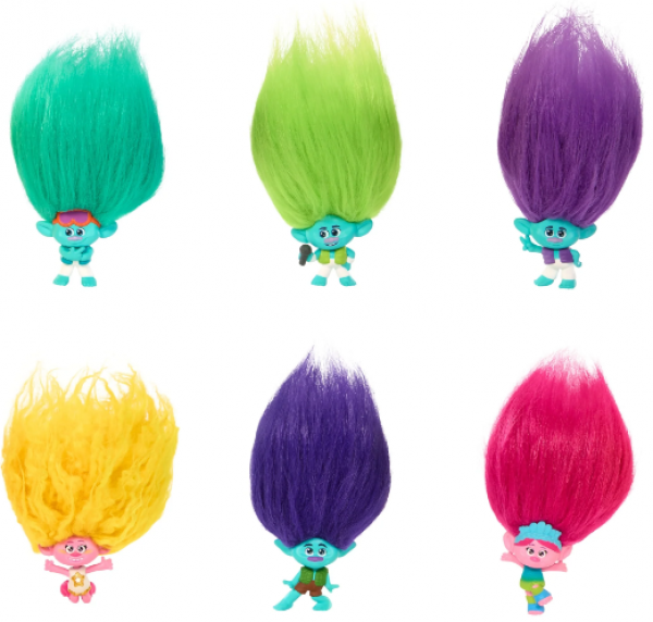 TROLLS- ΜΙΝΙ POM POM (6 ΣΧΕΔΙΑ)