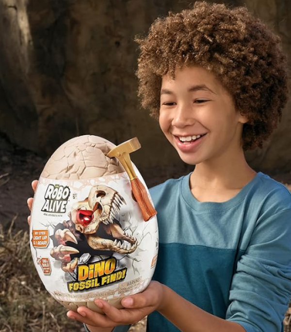 ΑΥΓΟ DINO FOSSIL MEGA ROBO ALIVE SERIES 1