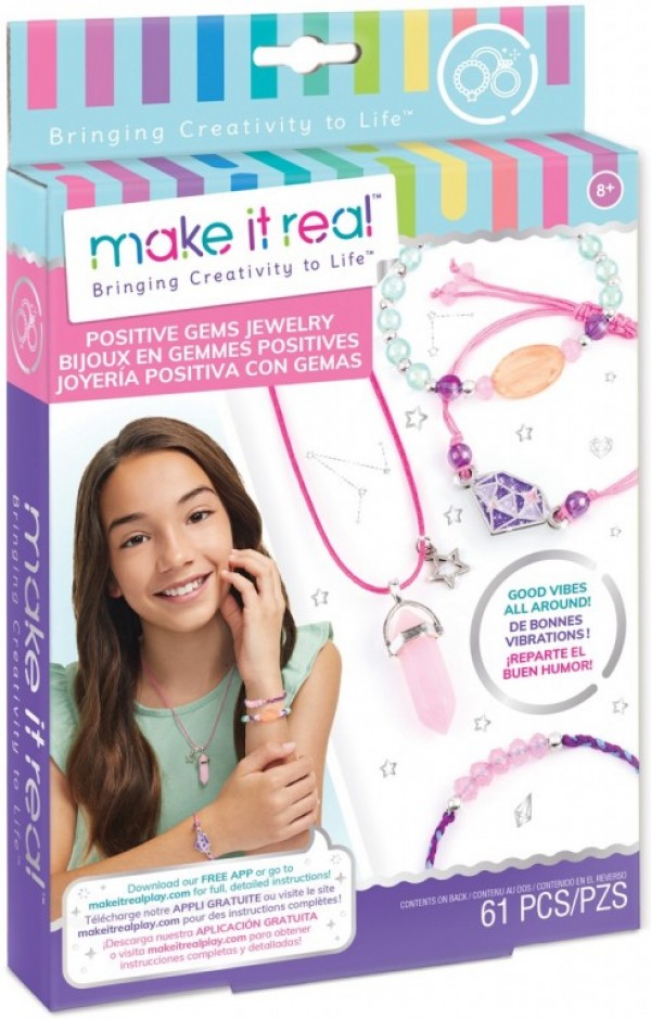 MAKE IT REAL POSITIVE GEMS JEWERLY
