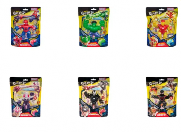 GOO JIT ZU MARVEL SINGLE PACK SERIES 6 (6 ΣΧΕΔΙΑ) 