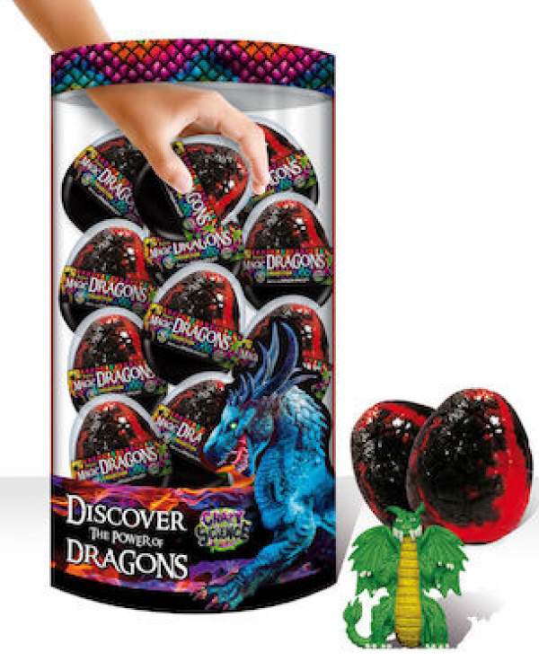 CRAZY SCIENCE MAGIC DRAGONS COLLECTION-DISPLAY 12 PCS