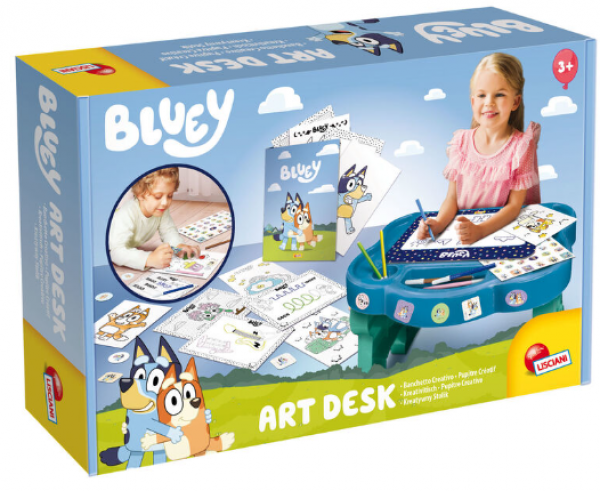 BLUEY ART DESK