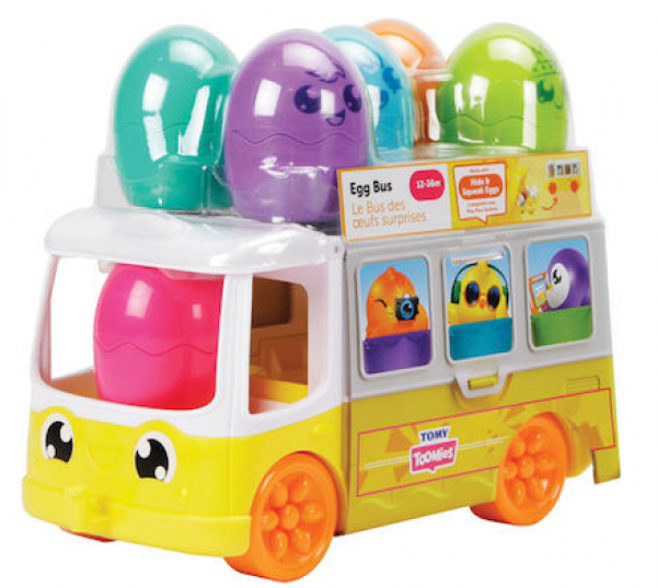 ΒΡΕΦ.ΠΑΙΧΝΙΔΙ ΛΕΩΦΟΡΕΙΟ ΜΕ ΑΥΓΟΥΛΑΚΙΑ TOOMIES