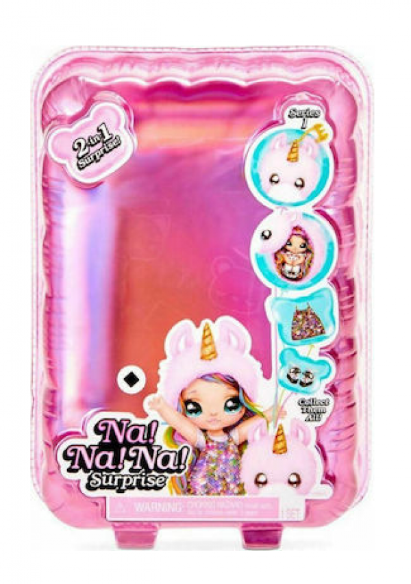 NA!NA!NA!SURPRISE ΚΟΥΚΛΑ POM 2ΣΕ1 ASST-ΣΤΑΝΤ 9τεμ