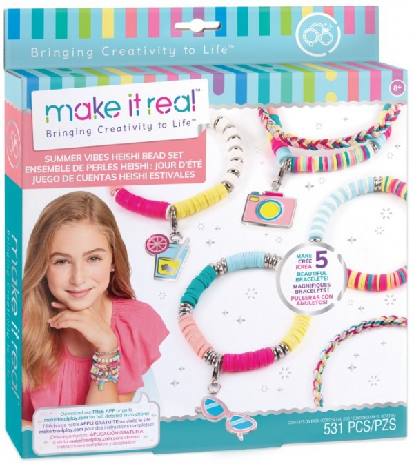 MAKE IT REAL SUMMER VIBES HEISHI BEAD SET