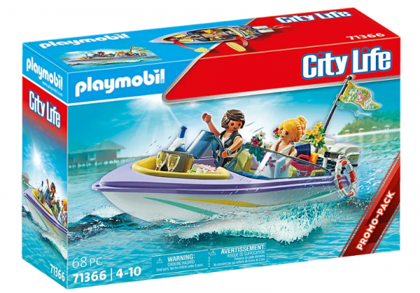 PLAYMOBIL-ΤΑΞΙΔΙ ΤΟΥ ΜΕΛΙΤΟΣ ΜΕ ΣΚΑΦΟΣ