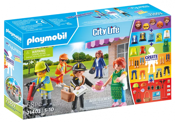 PLAYMOBIL-MY FIGURES : ΖΩΗ ΣΤΗΝ ΠΟΛΗ