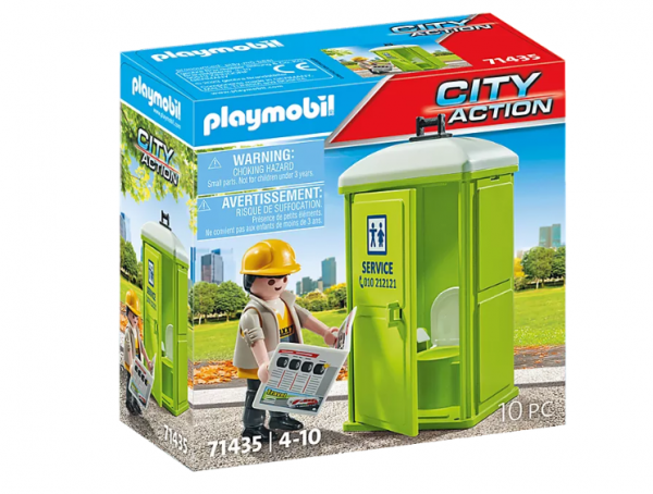 PLAYMOBIL-ΧΗΜΙΚΗ ΤΟΥΑΛΕΤΑ