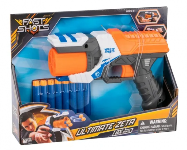 FAST SHOTS ULTIMATE ZETA WITH 8 FOAM DARTS