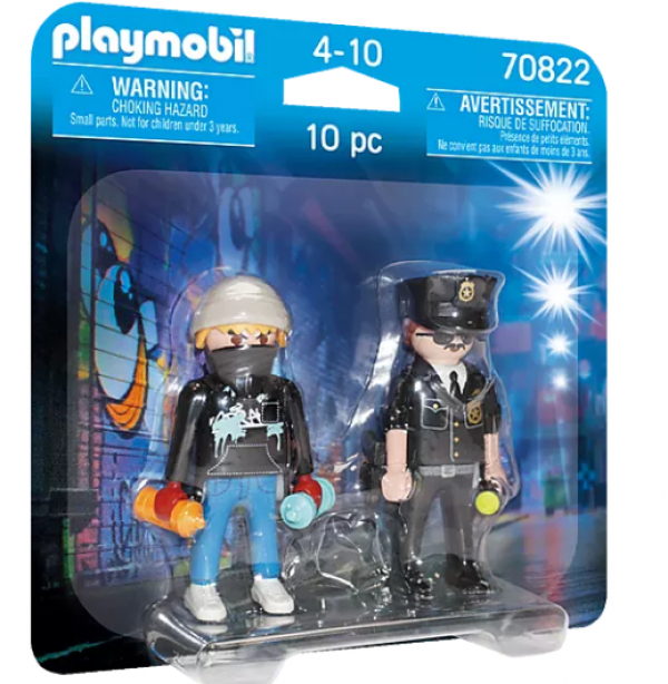 PLAYM-DUOPACK:ΑΣΤΥΝΟΜΙΚΟΣ &ΚΑΛΛΙΤΕΧΝΗΣ ΓΚΡΑΦΙΤΙ