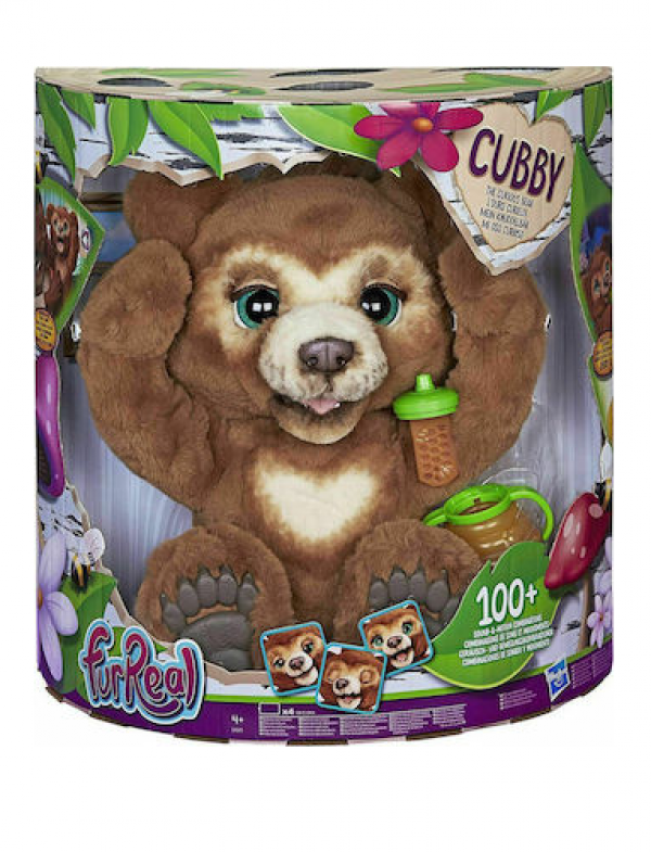 FURREAL CUBBY THE CURIOUS BEAR-ΑΡΚΟΥΔΑ