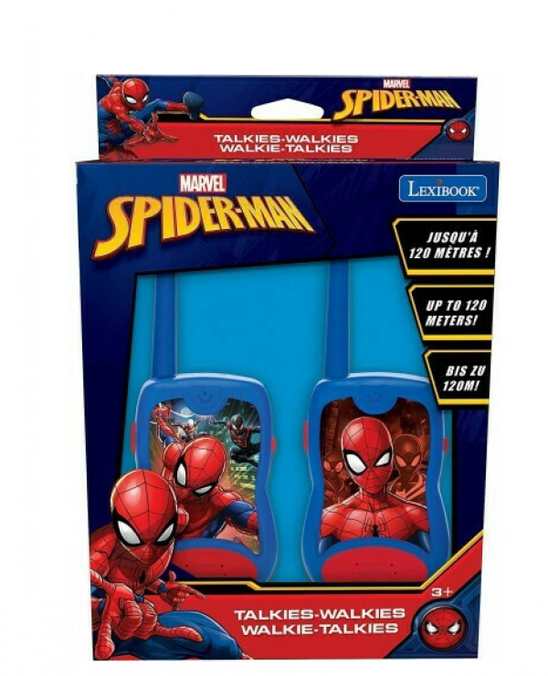 LEXIBOOK SPIDERMAN WALKIE TALKIES 100M