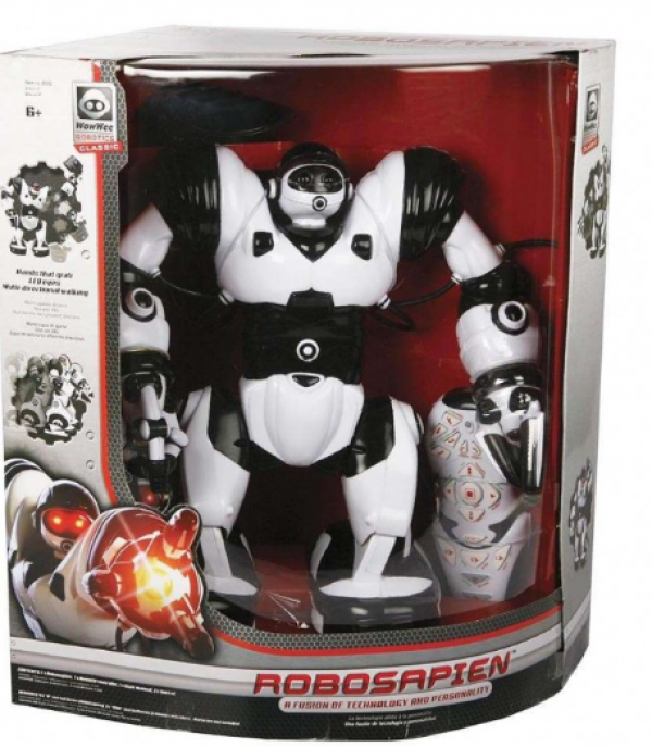 ROBOSAPIEN ΡΟΜΠΟΤ ΠΑΙΧΝΙΔΙ +150 ΚΙΝΗΣΕΙΣ, ΗΧΟΥΣ & ΑΝΤΙΔΡΑΣΕΙΣ 