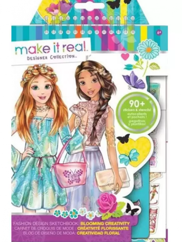 FASHION DESIGN SKETCHBOOK BLOOMING CREATIVITY