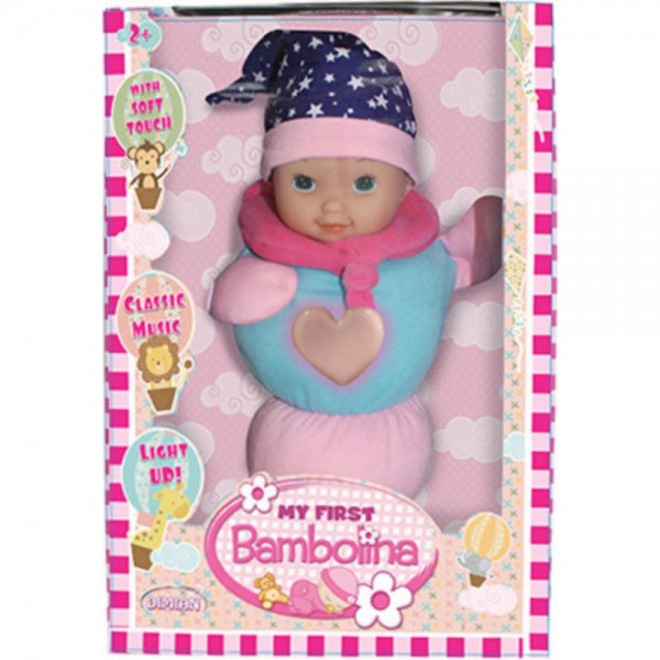 MY FISRT BAMBOLINA 30εκ.ΦΩΤΕΙΝΗ ΑΓΚΑΛΙΤΣΑ