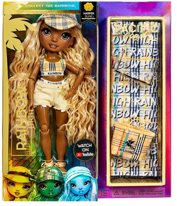 RAINBOW HIGH PACIFIC COAST ΚΟΥΚΛΑ-HARPER DUNE