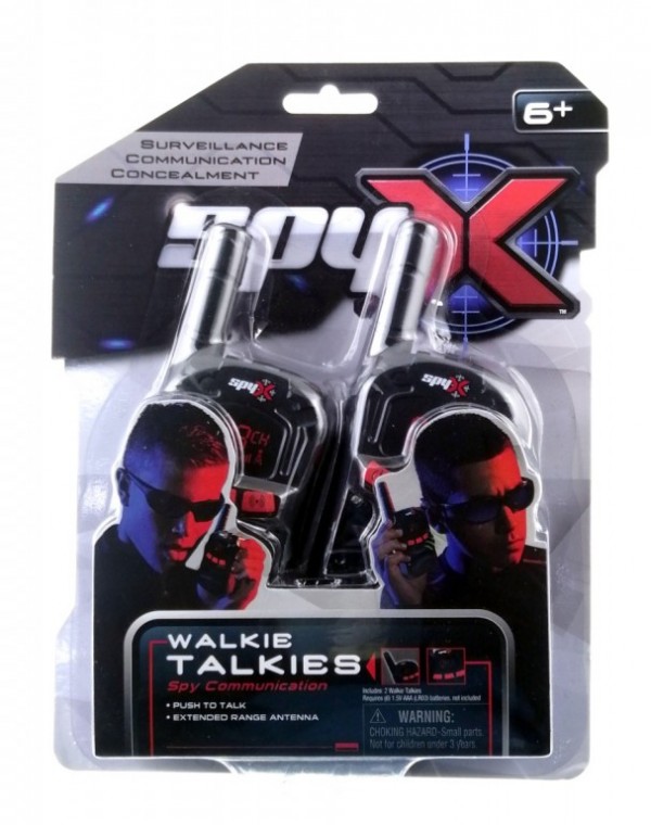 SPY Χ WALKIE TALKIES