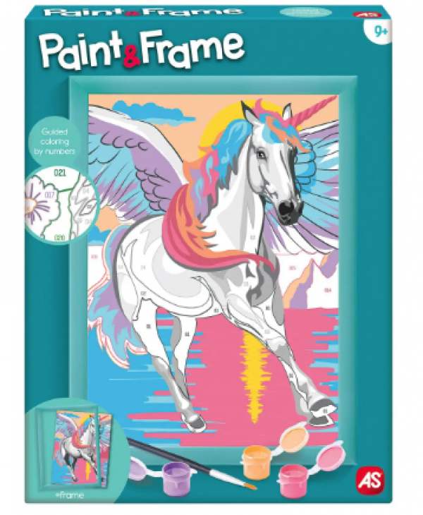 PAINT & FRAME MAGIC UNICORN   
