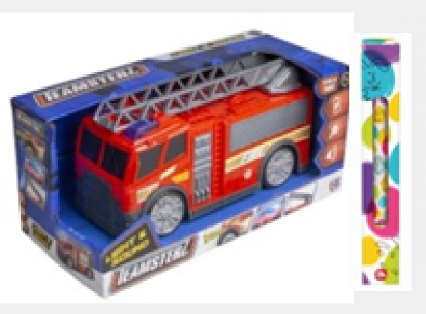 TEAMSTERZ  ΠΥΡΟΣΒΕΣΤΙΚΟ ΟΧΗΜΑ ΜΕ ΦΩΤA & ΗΧΟΥΣ