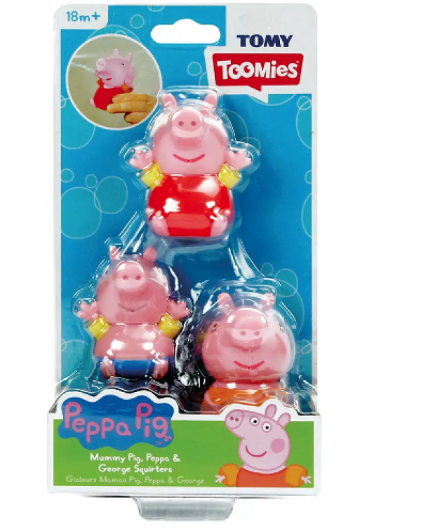 TOOMIES ΒΡΕΦ.ΠΑΙΧΝΙΔΙ ΟΙΚΟΓΕΝΕΙΑ PEPPA PIG SQUIRTERS ASSRT
