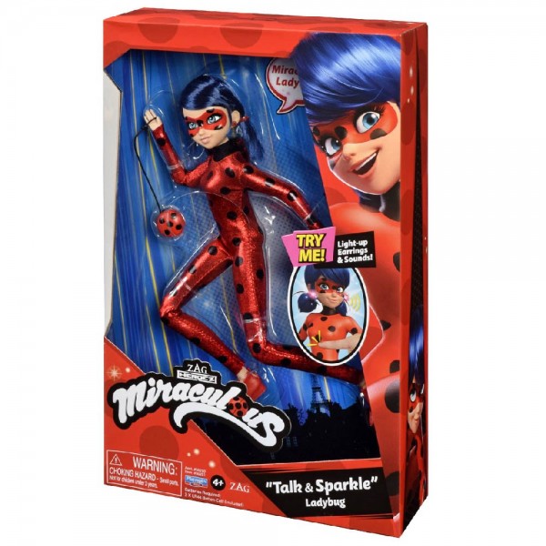 MIRACULOUS ΚΟΥΚΛΑ DLX LADYBUG ΜΕ ΗΧΟΥΣ