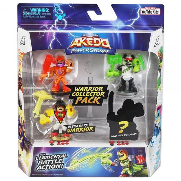 AKEDO POWERSTORM FIGHT 4PACK