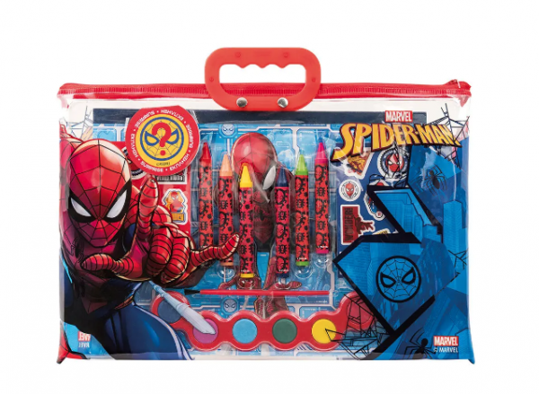 ΔΙΑΦΑΝΗ ΤΣΑΝΤΑ SPIDERMAN-ΣΕΤ ΖΩΓΡΑΦΙΚΗΣ
