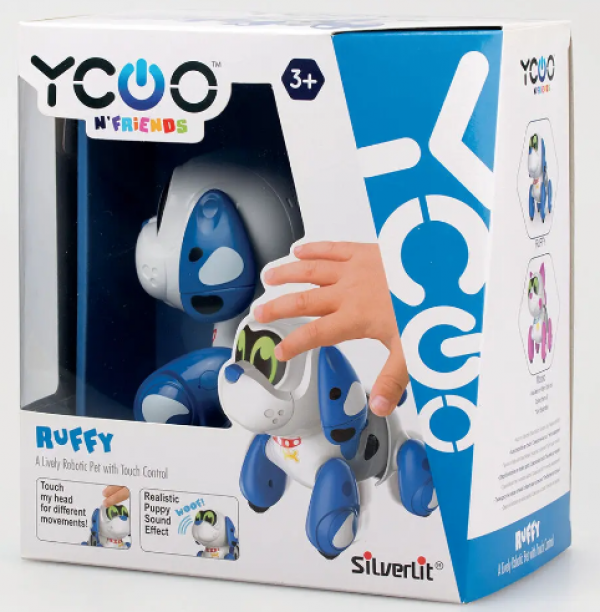 ΗΛΕΚΡΟΝΙΚΟ ROBOT ΣΚΥΛΑΚΙ RUFFY