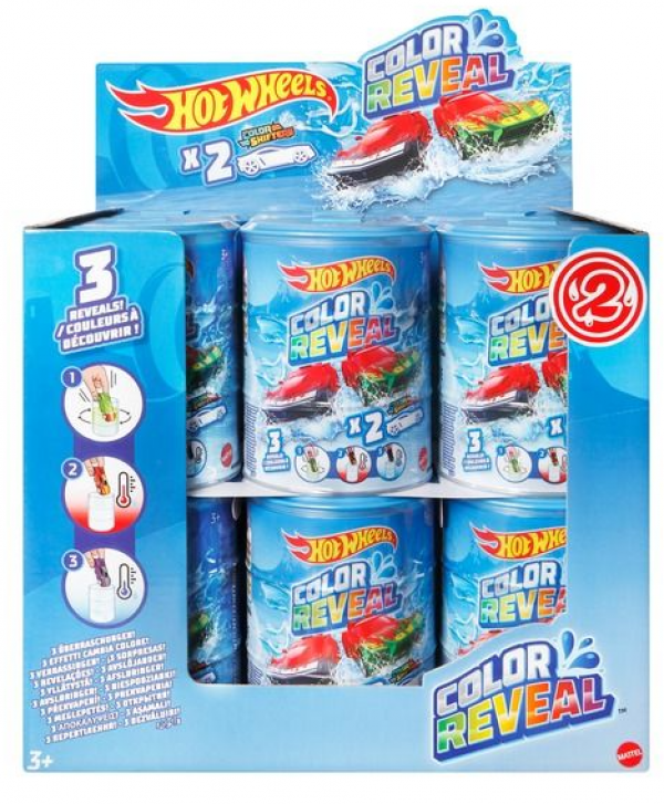HOT WHEELS COLOR REVEAL- ΣΕΤ ΤΩΝ 2