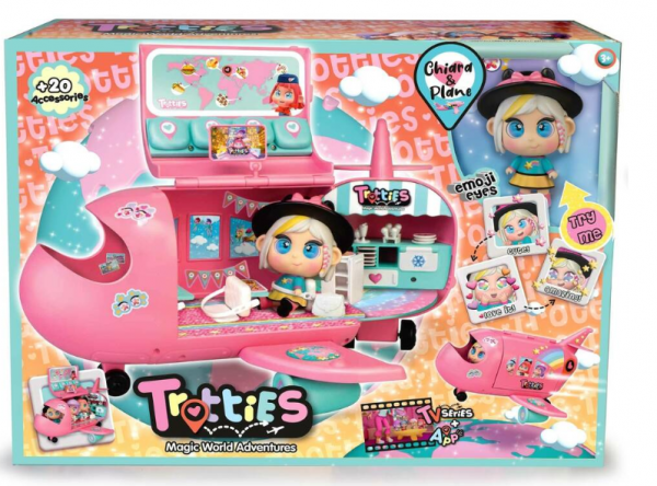 MINI TROTTIES ΑΕΡΟΠΛΑΝΟ ΜΕ ΑΠΟΚΛΕΙΣΤΙΚΗ ΜΙΝΙ TROTTIE CHIARA