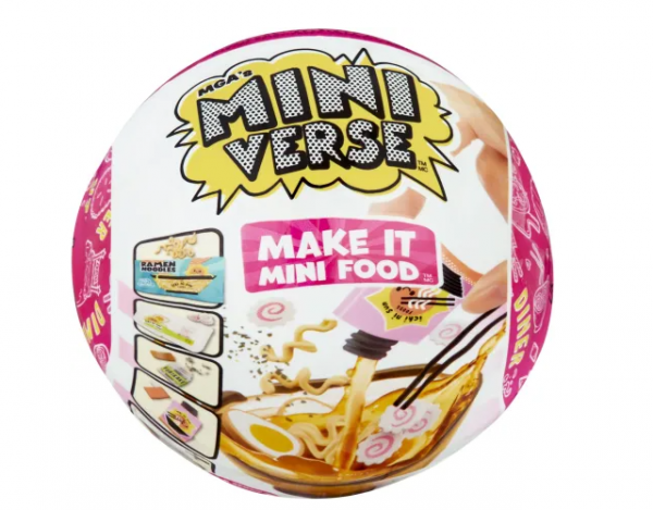 MINIVERSE FOOD - ΜΑΚΕ ΙΤ ΜΙΝΙ DINER ΣΕΙΡΑ 2 ASST 