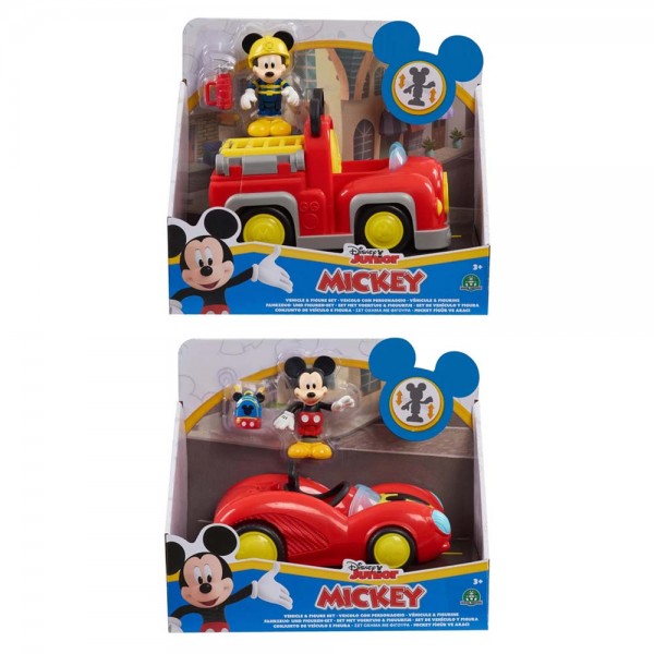 MICKEY ΦΙΓΟΥΡΑ ΜΕ ΟΧΗΜΑ - 2 σχεδια