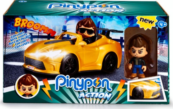 PINYPON ACTION SUPERCAR ΟΧΗΜΑ & ΦΙΓΟΥΡΑ