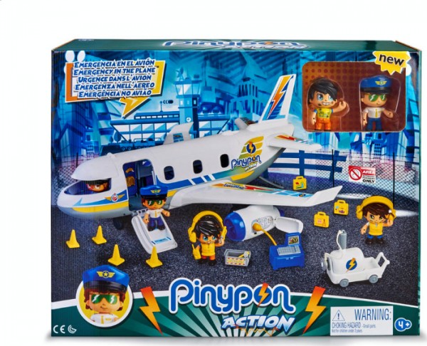 PINYPON ACTION ΑΕΡΟΠΛΑΝΟ:ΠΕΡΙΠΕΤΕΙΑ ΣΤΟΝ ΑΕΡΑ
