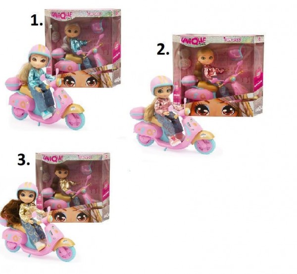 UNIQUE EYES FUN RIDE ΚΟΥΚΛΑ ΜΕ ΣΚΟΥΤΕΡ-3σχ.