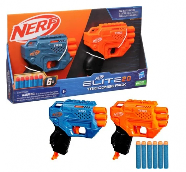 NERF ELITE 2.0 TRIO COMBO PACK