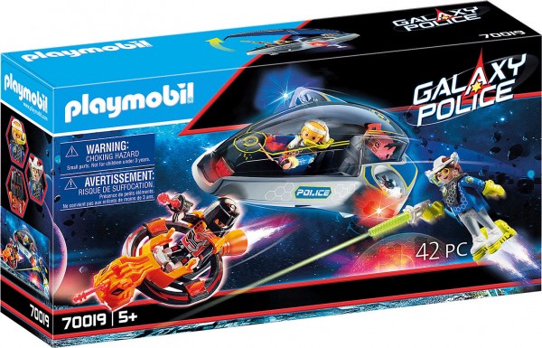 PLAYMOBIL- ΙΠΤΑΜΕΝΟ ΟΧΗΜΑ GALAXY POLICE