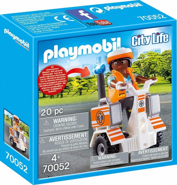 PLAYMOBIL-ΔΙΑΣΩΣΤΡΙΑ ΜΕ SELF-BALANCE