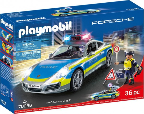 PLAYMOBIL-PORSCHE 911 CARRERA 4S ΑΣΤΥΝΟΜ.ΟΧΗΜΑ