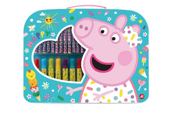 ΣΕΤ ΖΩΓΡΑΦΙΚΗΣ ART CASE PEPPA 